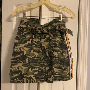 camo skirt
